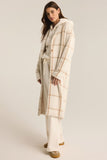 Mason Windowpane Knit Coat