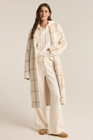 Mason Windowpane Knit Coat