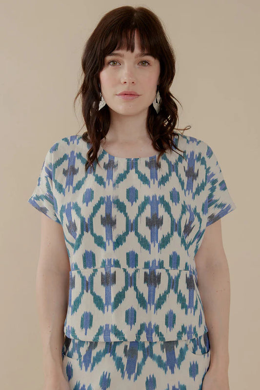 Dana Ikat Top