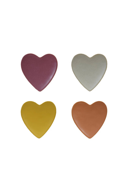 Matte Finish Heart Shaped Dish