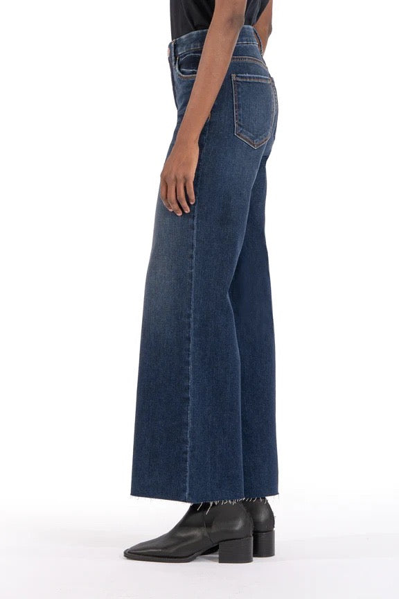 Meg High Rise Wide Leg Raw