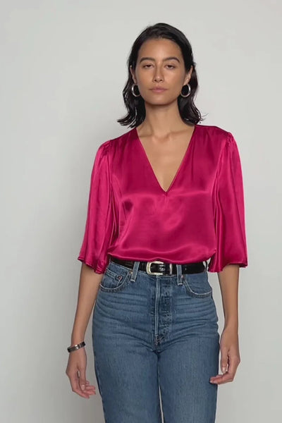 Mel V-Neck Top