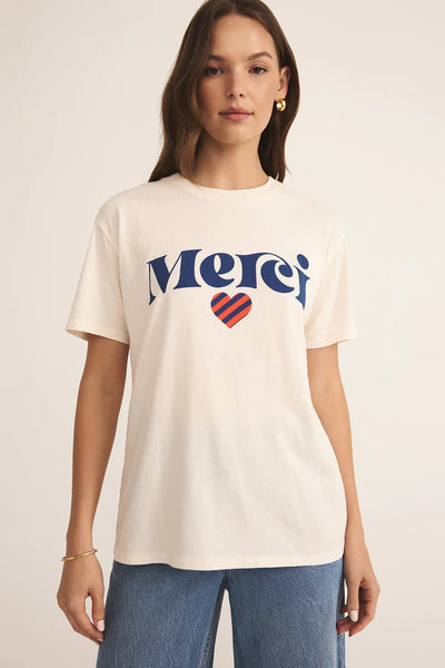 Merci Boyfriend Tee