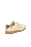 Merit Sneakers White Gold Leather