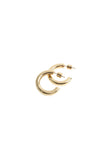 Michaela Hoops 1" Gold