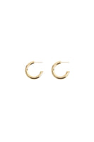 Michaela Hoops 1" Gold