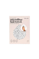 Micro Dot Microfiber Hair Towel