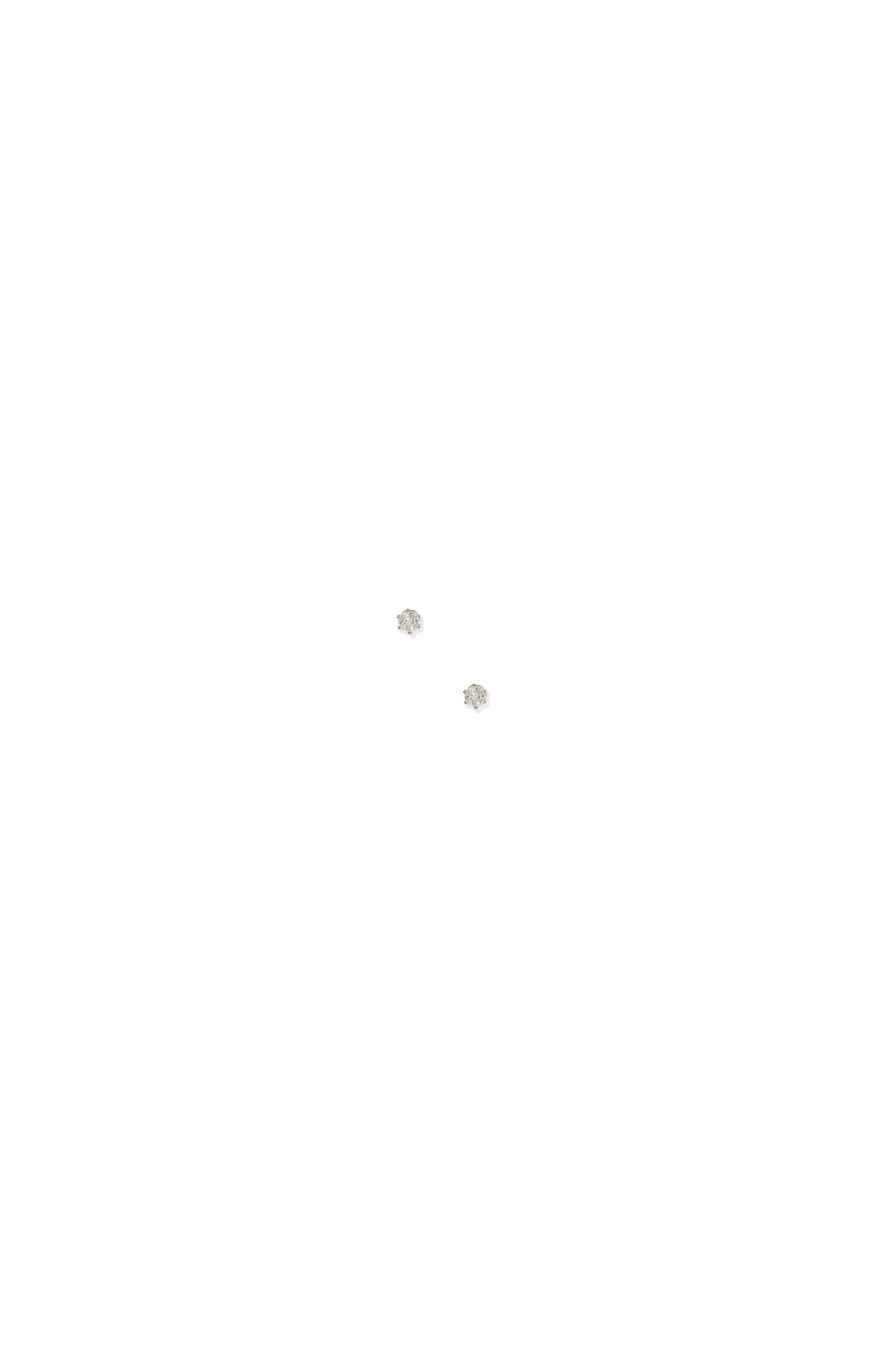 Micro Helen Screwback Studs Gold