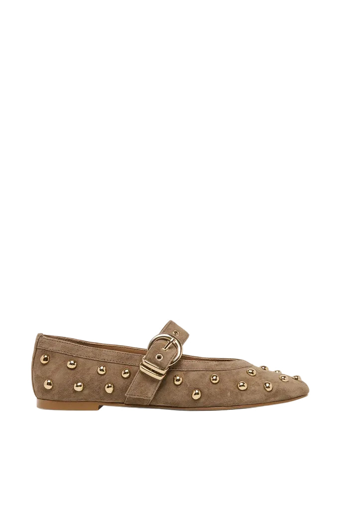 Mikel Stud Ballet Flats