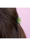 Mini Green Froggy Hair Claw