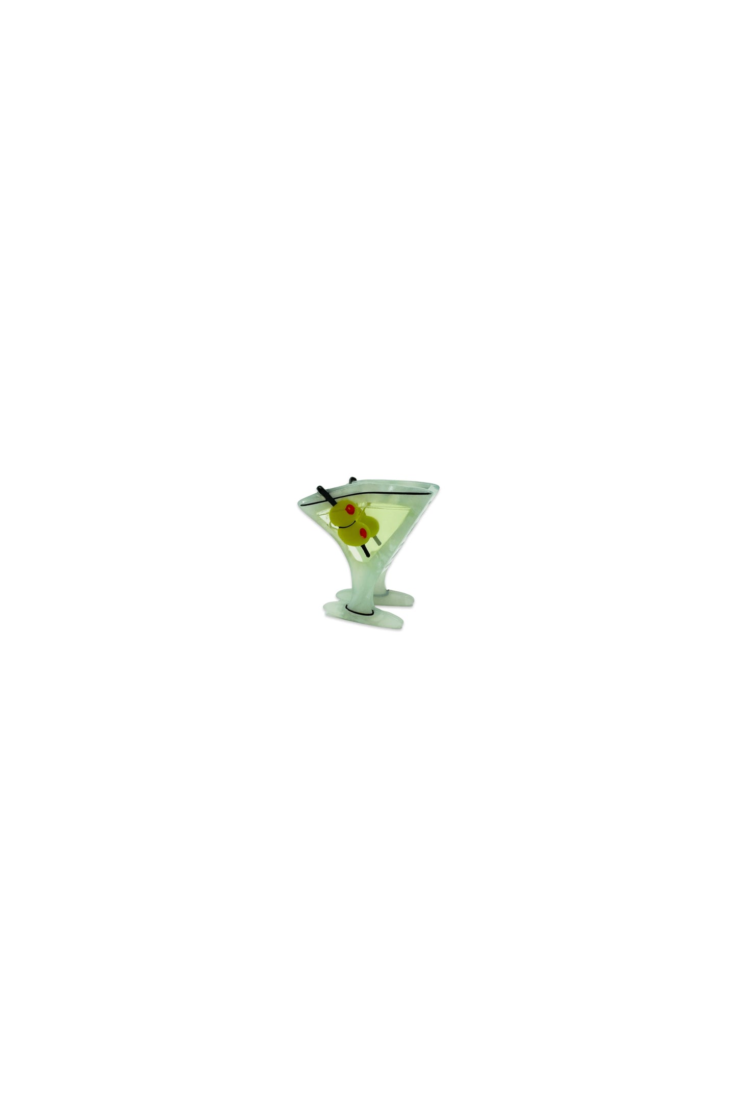 Mini Martini Hair Claw