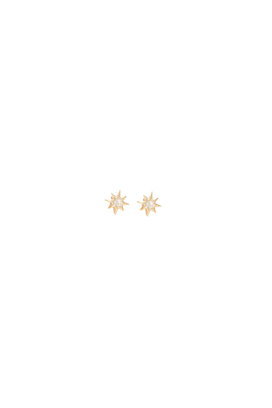 Mini Nash Gold Vermeil Studs