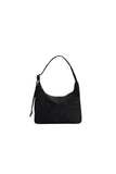 Mini Nylon Shoulder Bag Black