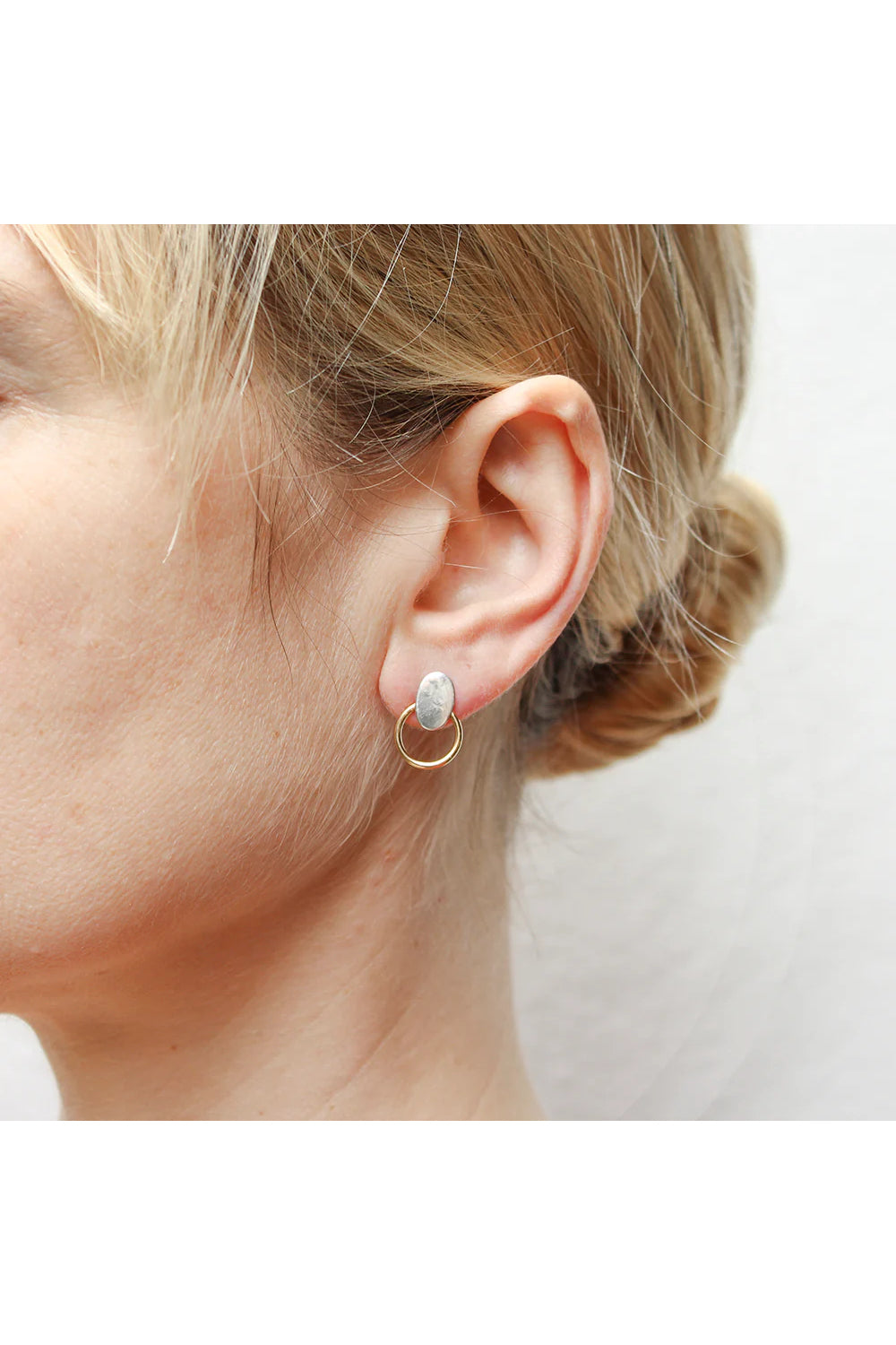 Mini Oval with Ring Post