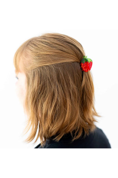 Mini Red Strawberry Hair Claw