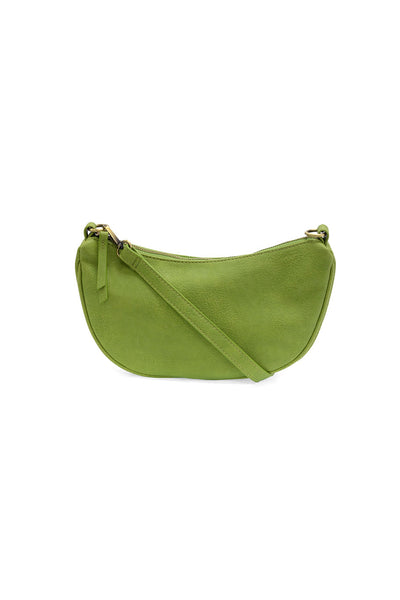 Miranda Crescent Crossbody Bag Lime