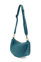 Miranda Crescent Crossbody Bag Turquoise