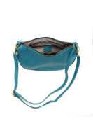 Miranda Crescent Crossbody Bag Turquoise