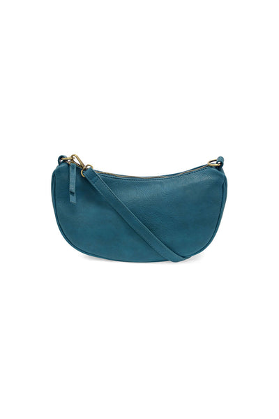 Miranda Crescent Crossbody Bag Turquoise