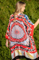 Mixed Floral Bohemian Kimono