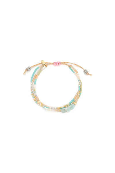 Mixed Media Bracelet Amazonite