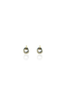 Mixed Metal Mini Trinity Earrings