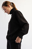 Modal Scuba Ribbed Mock Neck