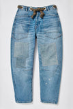 Moxie Pull-On Barrel Jeans