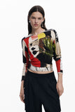 Mr. Christian Lacroix Print Sweater