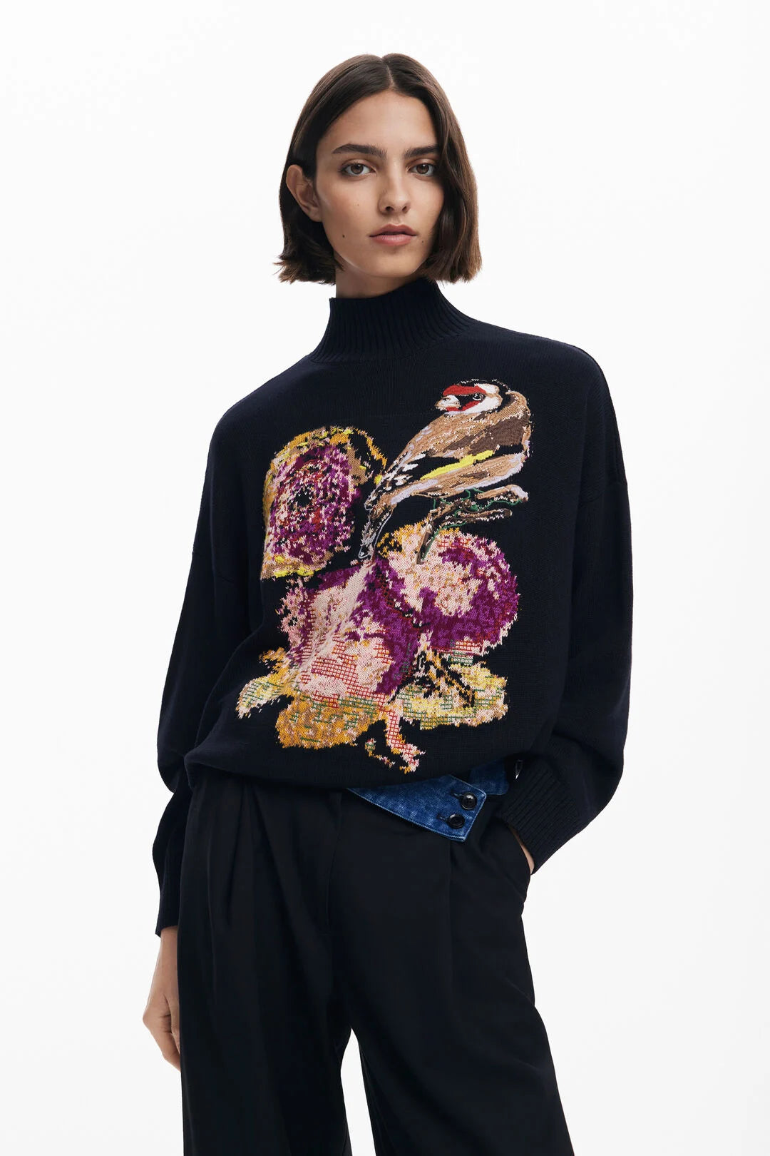 Mr. Christian Lacroix Bird Sweater