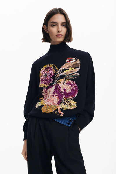 Mr. Christian Lacroix Bird Sweater