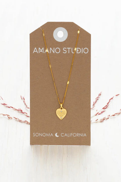 Mystic Heart Necklace
