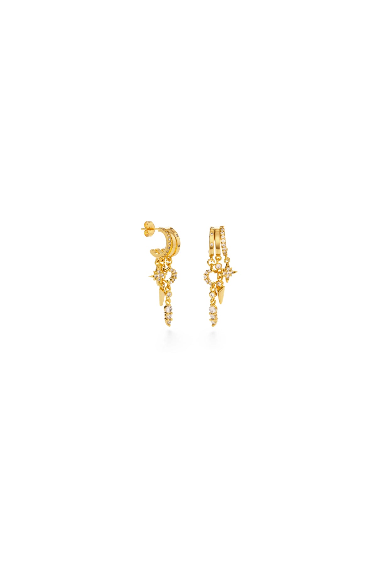 Mystic Moon Earring Stack
