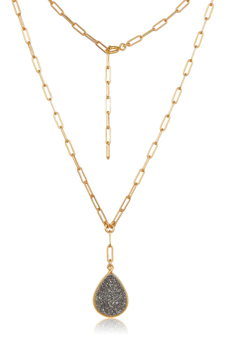 Galaxy Druzy Necklace