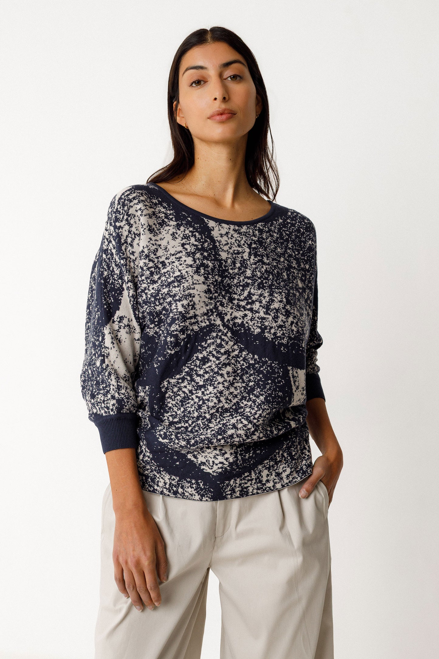 Naike Batwing Sleeve Sweater