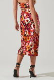 Nava Floral Midi Skirt