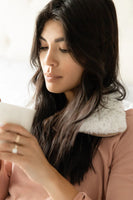 Neck Wrap Warmies Marshmallow Brown