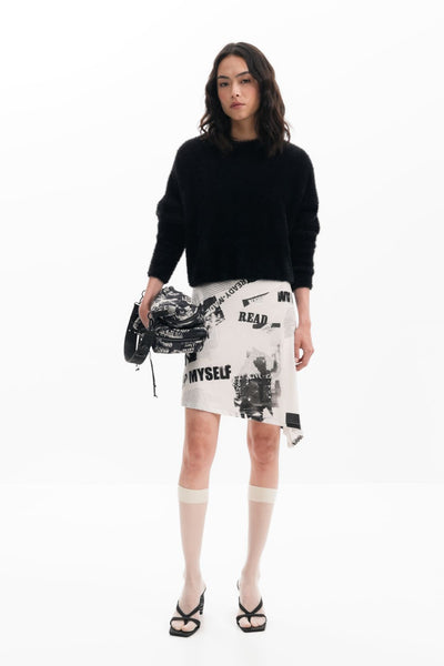 2-in-1 Newspaper Dress