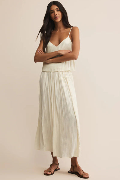 Nicoline Crinkle Midi Skirt