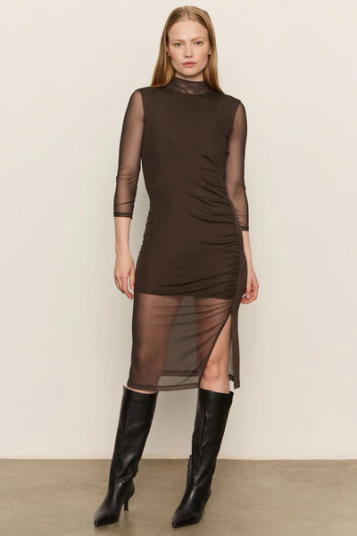 Night Out Mock Neck Dress