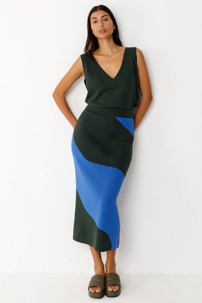 Noelia Knit Midi Skirt