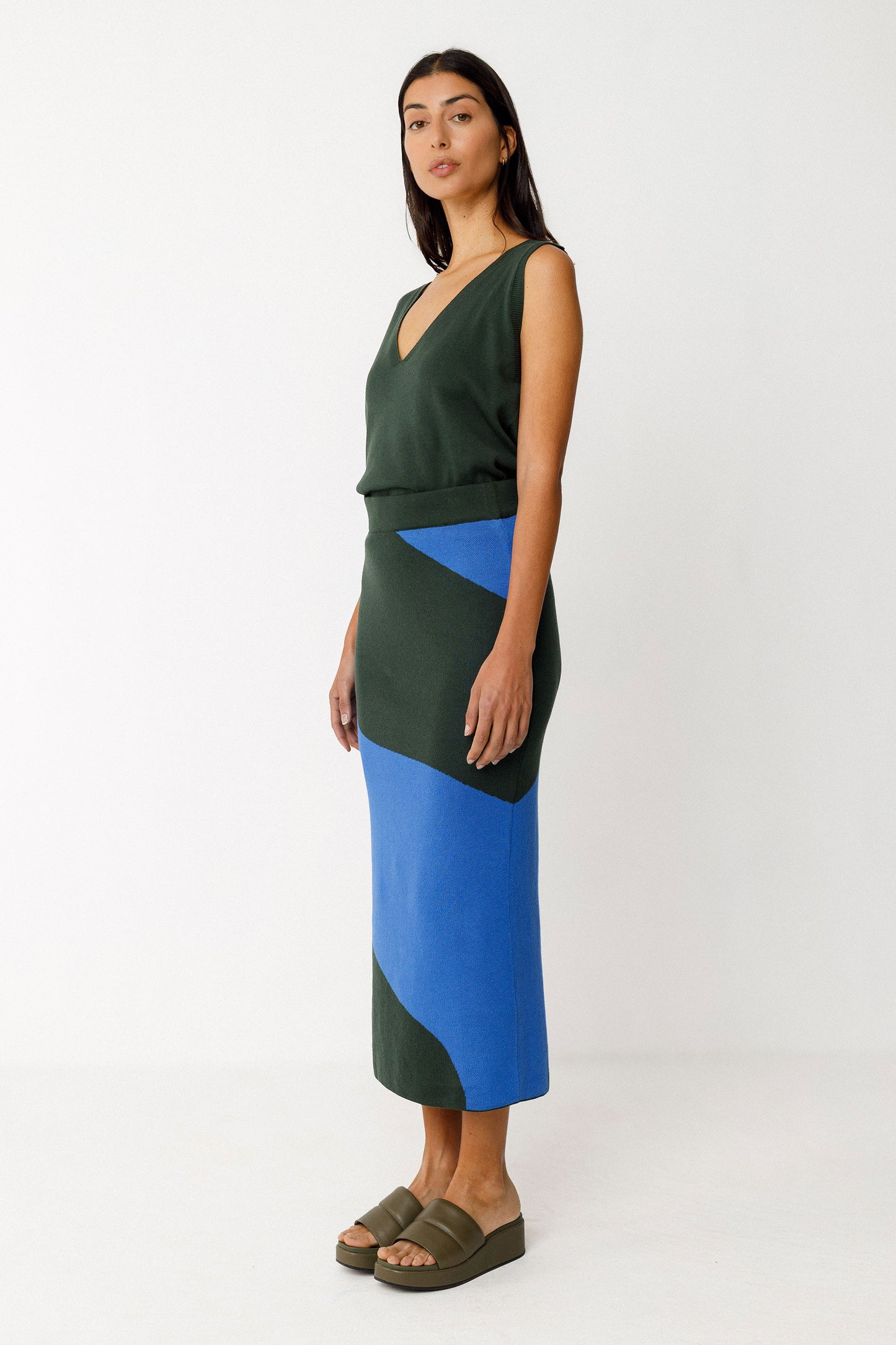 Noelia Knit Midi Skirt