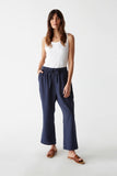 Nolan Pull On Linen Pant