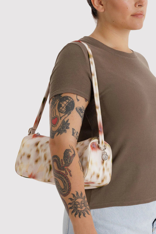 Nylon Loaf Bag Abstract Floral