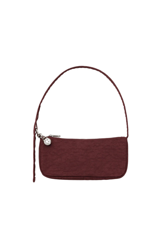 Nylon Pochette Mahogany