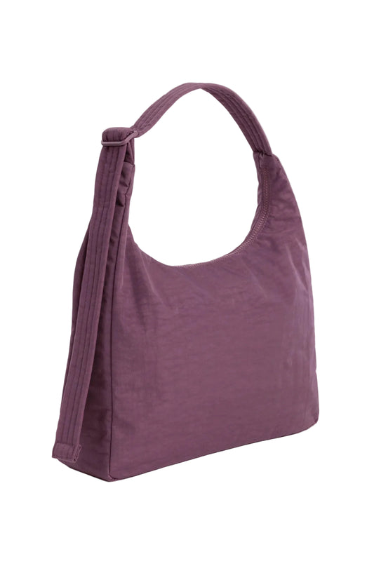 Nylon Shoulder Bag Wild Plum