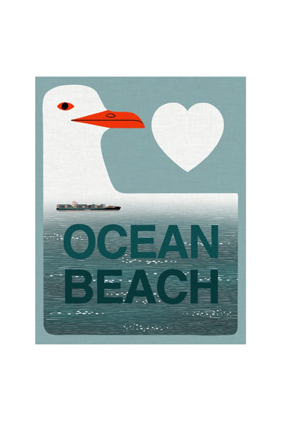 Ocean Beach 8 x 10 Print