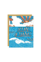 Oceans of Thanks Card