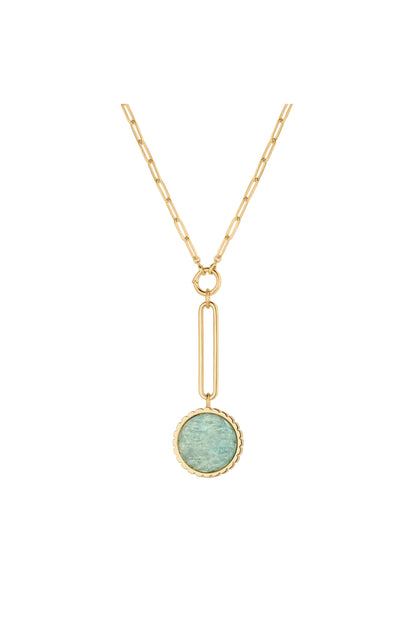 Odeon Amazonite Drop Charm