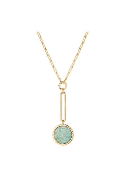 Odeon Amazonite Drop Charm